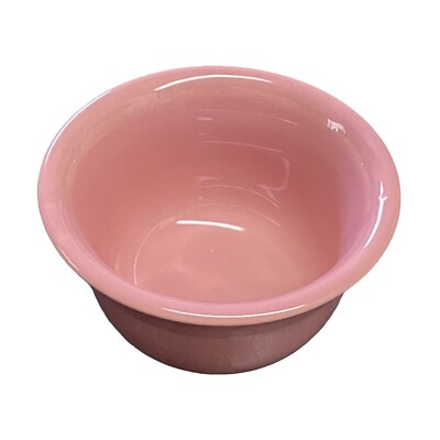 Fiesta Bouillon Cup Bowl Rose Pink 7 oz Post 86 Contemporary Homer Laughlin