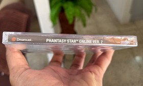 Phantasy Star Online Ver. 2 brand new sealed, Mint no cracks,Sega Dreamcast