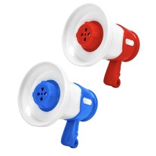 Small Voice Changer Toy Musical Megaphone Keychain with Recording Microphone