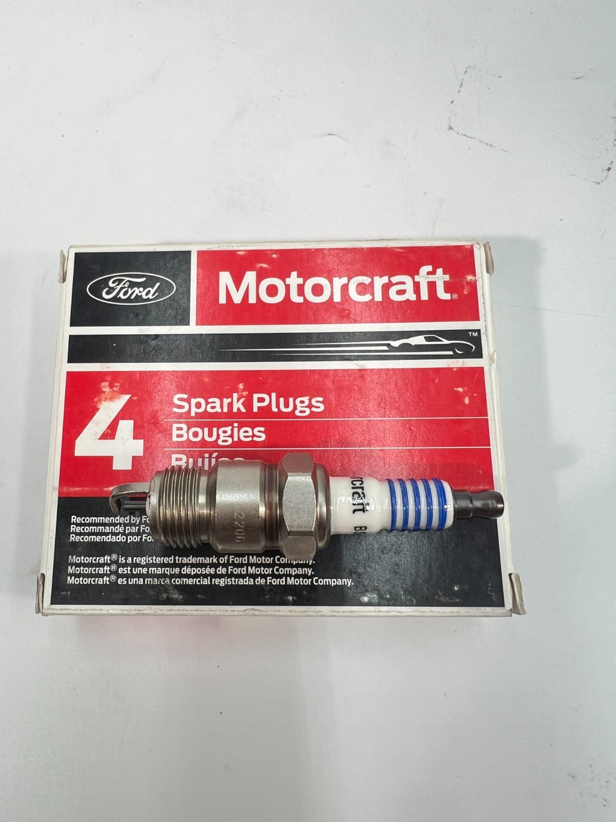 MOTORCRAFT SP-435-A Spark Plugs Set of 4