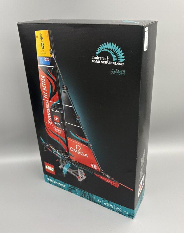 Lego 42174 Technic Emirates Team NZ AC75 Racing Yacht NEW & Sealed FREEPOST