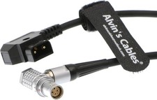 D-Tap to 6 Pin Female Right Angle Power Cable for RED DSMC2 Epic DJI Ronin 4D 1M