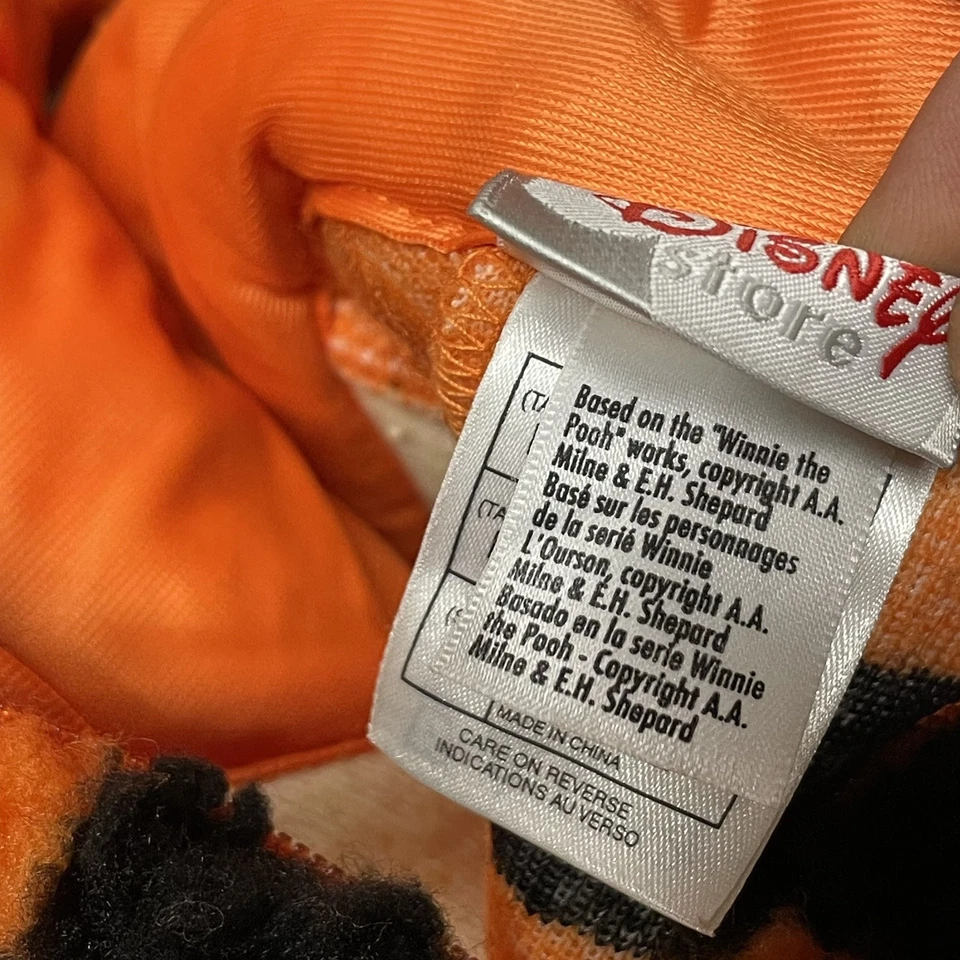 Disfraz Vintage TIGGER Polar Pila Adulto M Disney Catálogo Tienda Winnie Pooh Foto 4 de 4