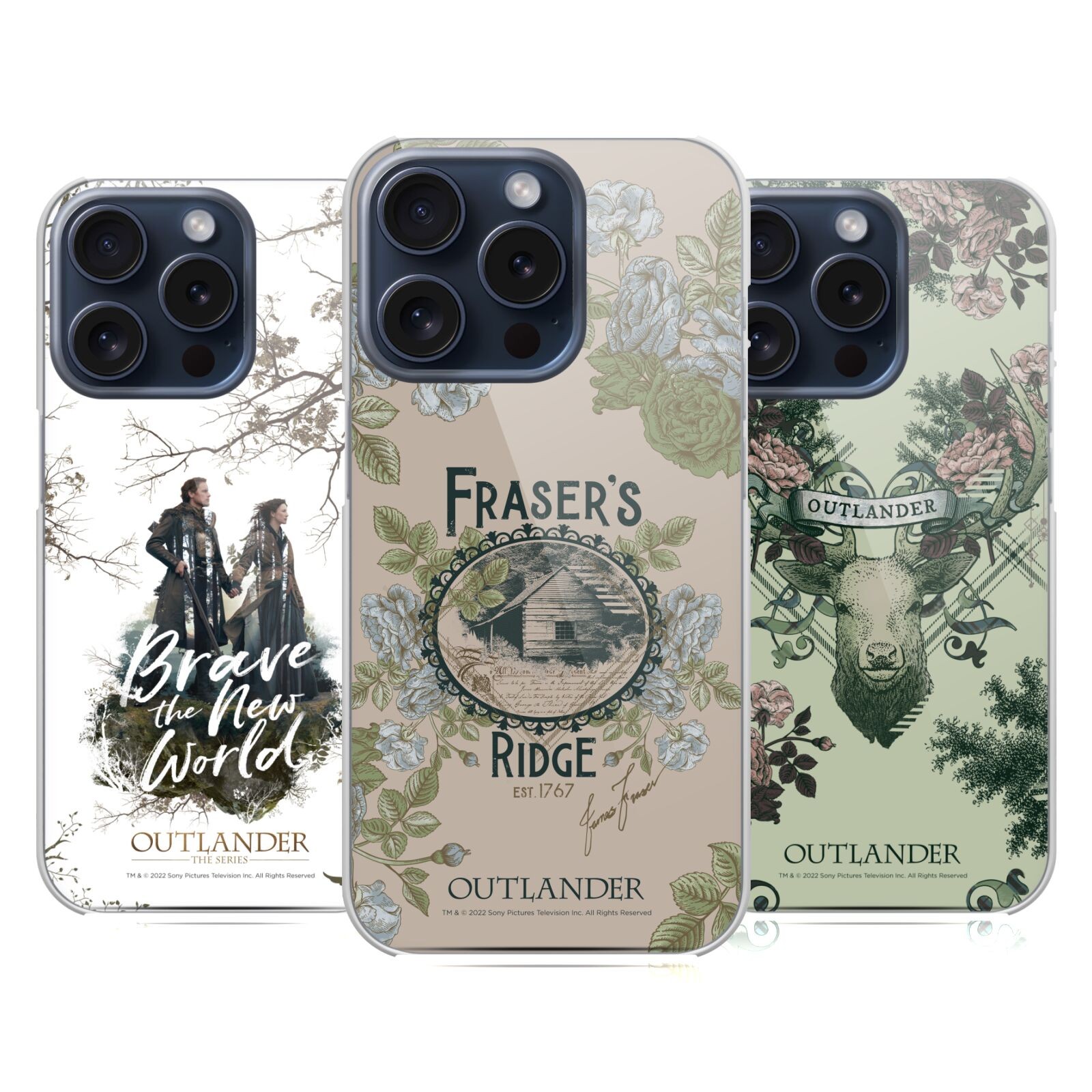 OFFICIAL OUTLANDER COMPOSED GRAPHICS HARD BACK CASE FOR APPLE iPHONE PHONES