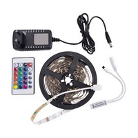 Led Streifen Rgb Farbwechsel 5M Netzstecker Fernbedienung Licht Band Strip