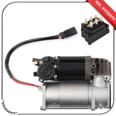 Air Suspension Compressor Airmatic Pump Valve Block Pair For Mercedes ...