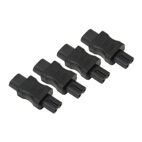 4x IEC320 C8 To IEC320 C7 Converter Power Plug Adapter For PDU Chassis Lapto NEW - Afbeelding 7 van 12