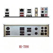 I/O IO shield Backplate For MSI MS-7D98 Motherboard Rear Baffle