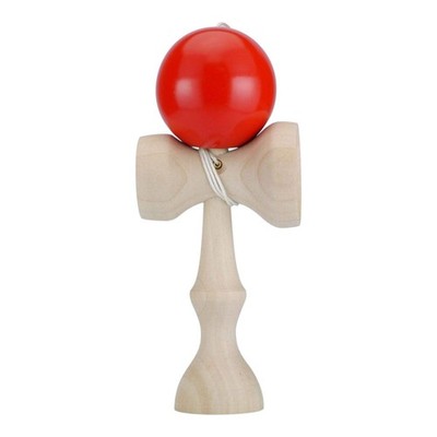 Spingear Kids Kendama Toy Lightweight Red Easy Catch Large Cups Beginner