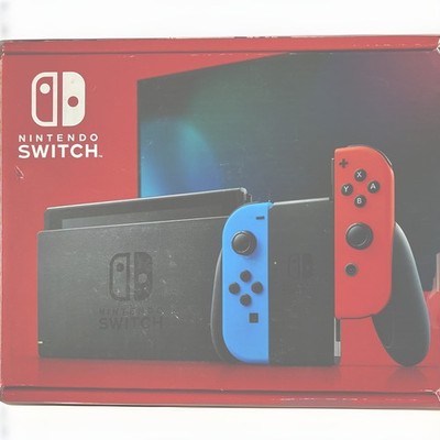 Nintendo Switch NEW 32GB Handheld Console - Neon Red/Neon Blue