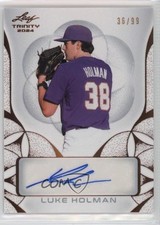 2024 Leaf Trinity Bronze /99 Luke Holman #BA-LH1 Auto 9cf