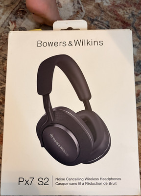 Bowers & Wilkins Px7 S2 Noise Cancelling Wireless Over-Ear Headphones Black