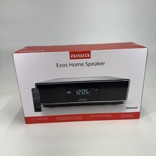 Aiwa - Exos Home Bluetooth Speaker with CD Player - Black