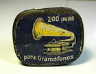 Rare Ad Gramophone Needles Tin 1920 Phonograph Pick-Up Nadeldose #20