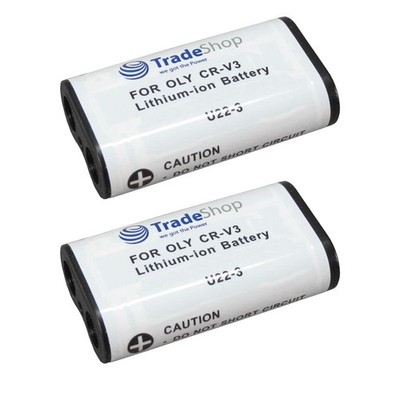 2x Akku 2000mAh für Kodak CX-6330 CX-7220 CX-7300 CX-7430 CX-7310 CX-7530