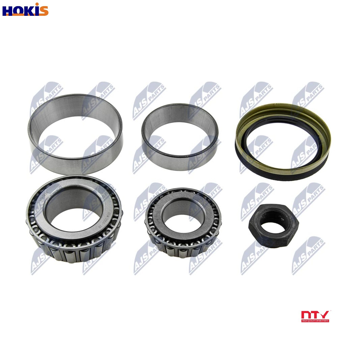 Nty Wheel Bearing Kit Rear For Citroen Jumper 18 95 - Image 8