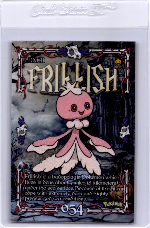 Frillish Pokemon Card