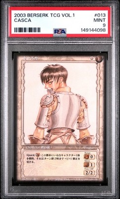 2003 BERSERK TRADING CARD GAME VOL.1 #013 CASCA PSA 9 | eBay