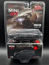 MINI GT #15 Honda Civic Type R (FK8) CRYSTAL BLACK
