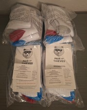 Pair of Thieves-Chidrens Socks- Size 4-10C- 4 Total Pkgs- 12 Pairs NEW