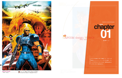 Capcom Design Works Early Days Japan Sreetfighter Rockman Game Art