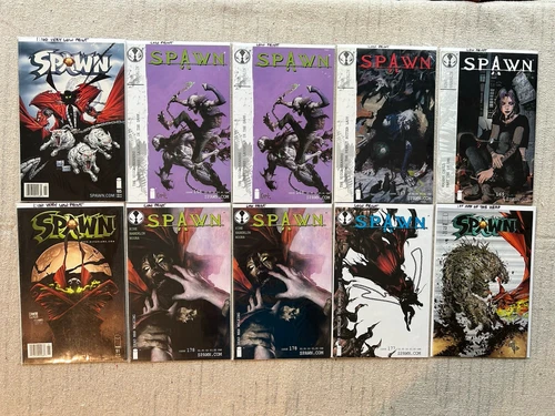 Spawn Key Comic Low Print Mixed Lot With Newsstands McFarlane Gunslinger