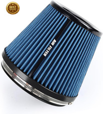 6" 152Mm Inlet Cold Air Intake Filter High Flow Honeycomb Top Replacement Clamp-
