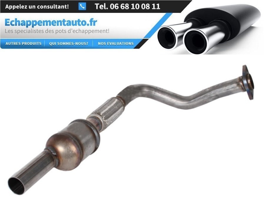 Catalyseur pour Opel Astra G 1.7 TD avec collecteur fonte résistant