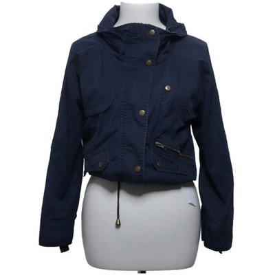 Dunnes, Jacke, Damen, Größe: 34, Blau, Baumwolle/Polyester, Einfarbig #oeB