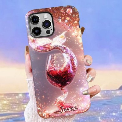 Personalized I Drink Like A Fish I'm A Mermaid Tough Phone Case Cover iPhone 17