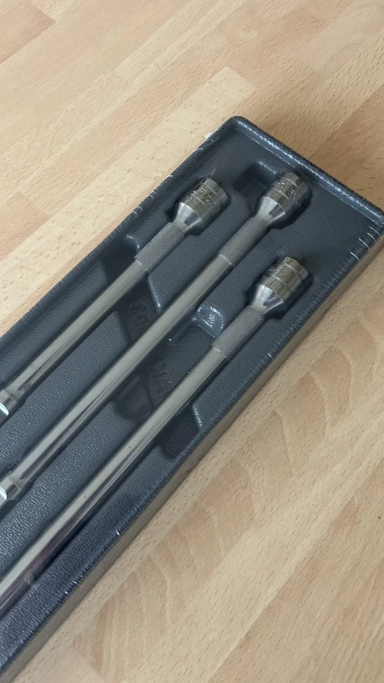 *BRAND NEW* SNAP ON 3/8 DRIVE 6PC KNURLED EXTENSION SET 206AFX SNAPON - Image 4 of 4