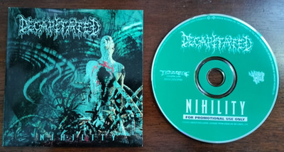 Decapitated - Nihility Promo CD - Earache Records