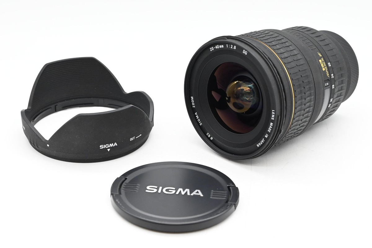 〓ソニー用〓シグマ 20-40mm F2.8D DG EX ASPHERICAL Sigma EX Aspherical DG DF 20-40mm f2.8 Interchangeable Lens