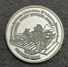 1992 Pioneer Park Museum Silver .999 1 oz Round