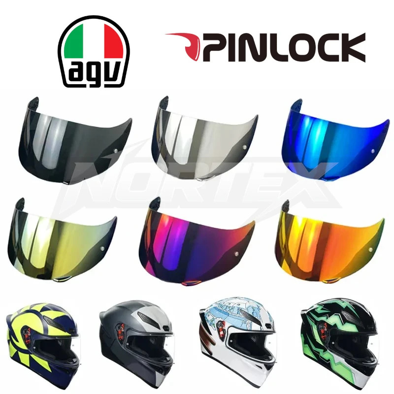 VISIER für FTS K1 K1S K3-SV K5 K5S S4-SV - PINLOCK READY SCHWARZ RAUCH TRANSPARENT