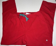 Figs Technical Collection Men  s Scrub Pants Poppy Red Cairo Slim M Short NWT