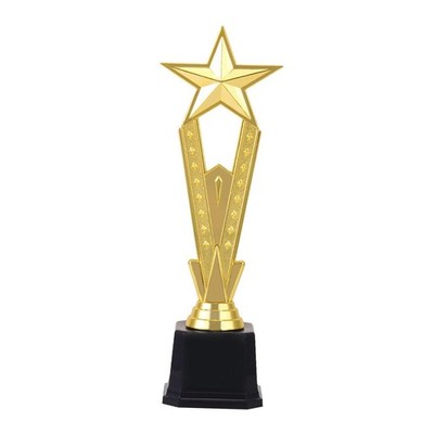 Star Trophy Award Medaille Dekoration Golden für Feiern Schule Fußball