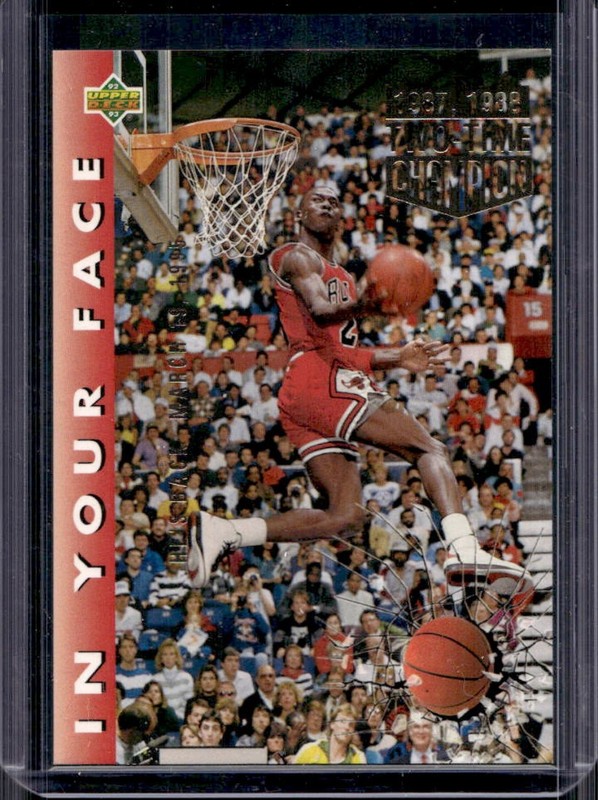 1992-93 Upper Deck Michael Jordan In Your Face #453 Bulls