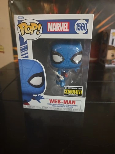 FUNKO MARVEL POP! #1560 WEB-MAN  VINYL FIGURE SPIDER-MAN