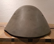 Elmetto da parata NVA Plaste grigio RDT esercito MfS Stasi con fodera e mentoniera taglia 58