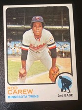 1973 Topps - Rod Carew #330 G/VG Nice Card Soft Corner Edge Ding See Pics