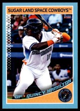 2023 Quincy Hamilton Choice Minor League Rookie RC Sugar Land Space Cowboys