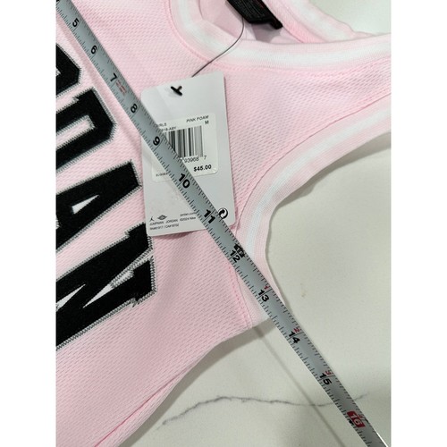 Jordan Jersey Dress Sleeveless Pink Foam Basketball Inspired Girls Size M - Picture 5 of 6