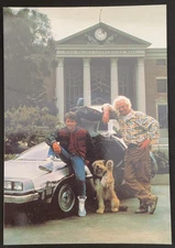 Back to the Future CA65 Movie Cinema Postcard Universal Japanese