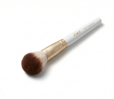 JOAH Beauty Compact Small Powder Brush Cruelty-Free Synthetic Face Makeup Tool