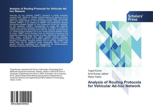 Analysis Of Routing Protocols For Vehicular Ad-Hoc Network Yugal Kumar-image