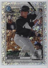 2020 Bowman Chrome Prospects Speckle Refractor 36/299 Blake Rutherford 14mw