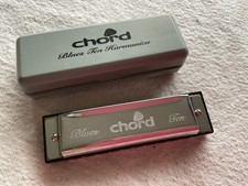 Harmonica Chord Blues Ten with Case Csharp