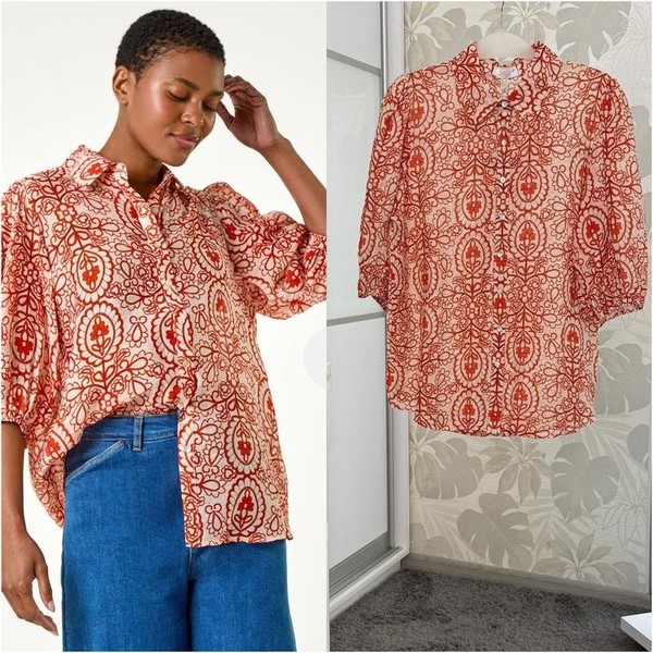 Women Stella Morgan Shirt White Viscose M