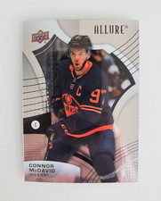 UPPER DECK ALLURE SILVER 2021-2022 CONNOR MCDAVID NHL HOCKEY CARD